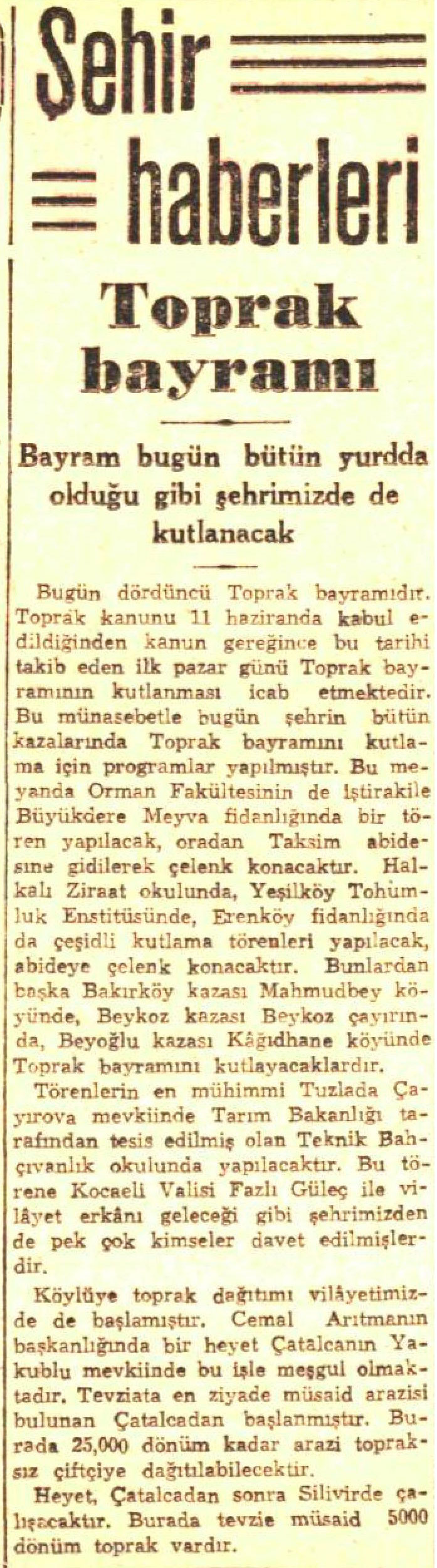 toprak bayrami bayram bugun butun yurdda oldugu gibi sehrimizde de kutlanacak beylikduzu kent bellegi